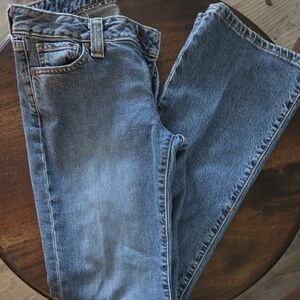 GAP Women's Straight Leg Jeans in Classic Blue